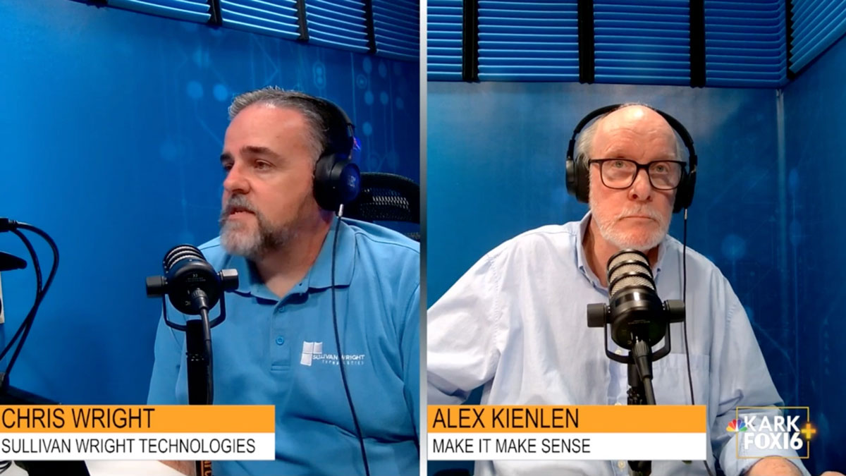 Chris Wright interview on KARK Make it Make Sense