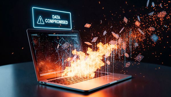 data compromised on laptop